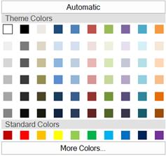 Windows forms ColorPickerUIAdv sets horizontal and vertical spacing between color items