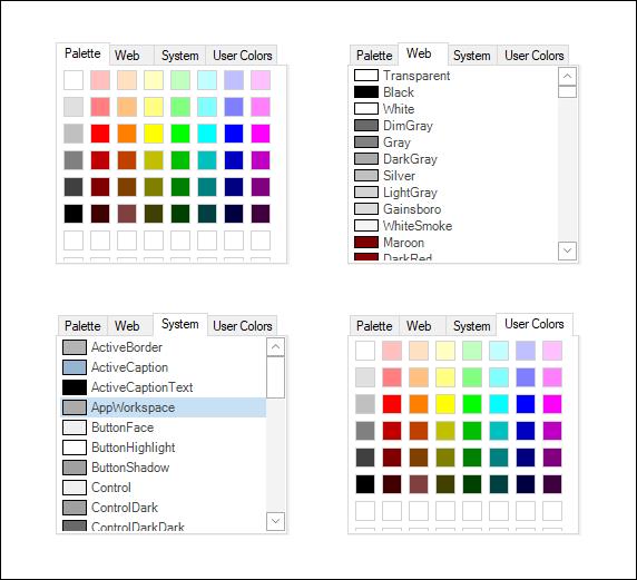 Overview of ColorUIControl