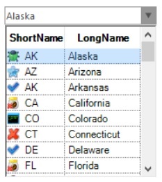 Overview of ComboDropDown