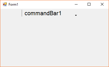 Font modified in command bar