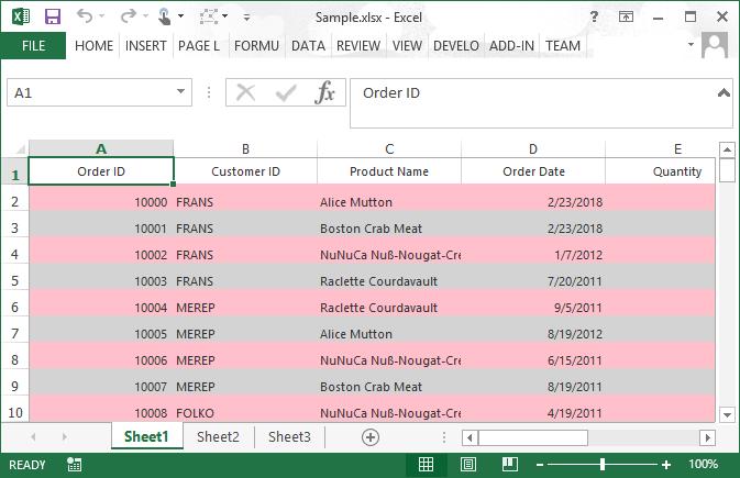 Windows forms datagrid displays applied colors based on row index using conditional format