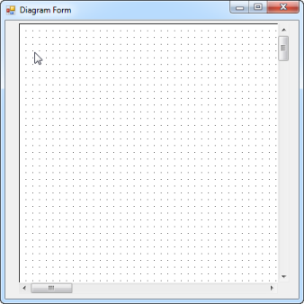 Add Diagram control to the Diagram Form window in WindowsForms
