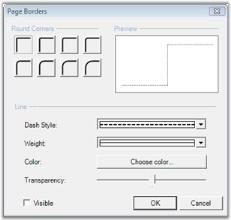 Page borders in WindowsForms Diagram