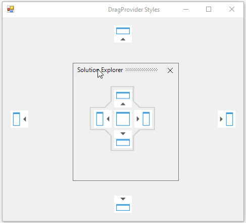 Visual Studio 2012 style docking guides in DockingManager