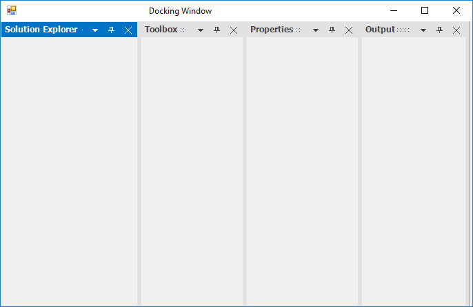 Dock multiple windows in DockingManager