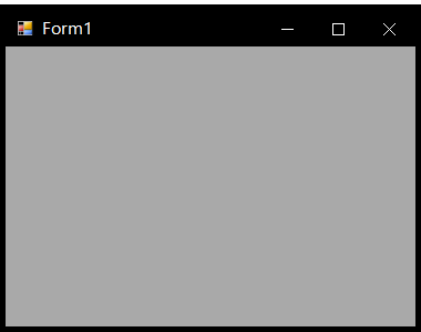 Winforms showing the border customization form