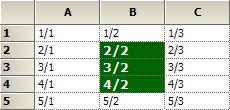 windows forms grid control showing modified cell styles