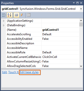 BaseStyles in Cell Style Architecture for WinForms Grid