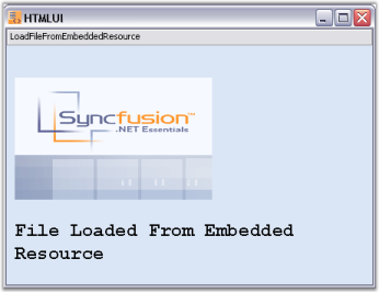 File loaded from embedded resource