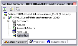 Resource file
