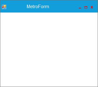 customization of caption button color in Windows Forms Metro Form