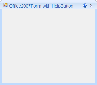 Winforms showing helpbutton applied in office2007form