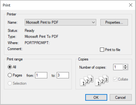 Windows Forms PDF Viewer Printing PDF Files