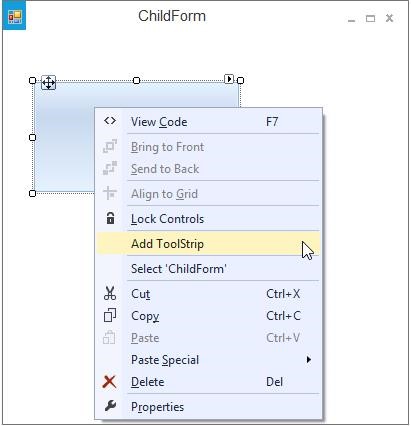 Creating Ribbon Panel Merge Container