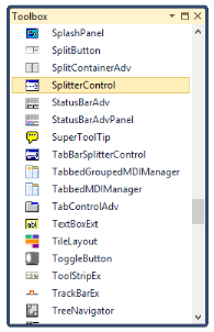 Getting Started with WindowsForms Splitter