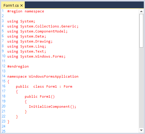 Customized font color in syntax editor