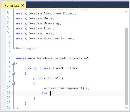 Auto corrects the word in WindowsForms Syntax Editor