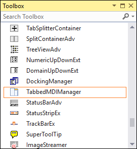 Windows Forms TabbedMDI drag and drop from toolbox