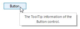 Office2016white theme applied in winforms tooltip