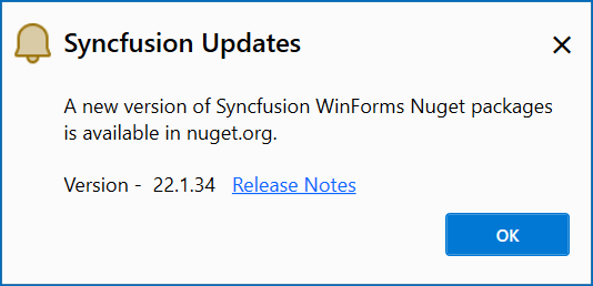 NuGet Notification