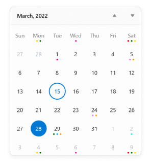 ui-customation-for-specific-cell-in-winui-calendar