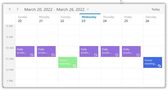 About WinUI Scheduler control | Syncfusion