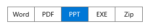 WinUI Segmented Control using DisplayMemberPath and business object