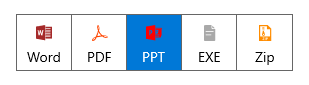 WinUI Segmented Control using ItemTemplate and business object