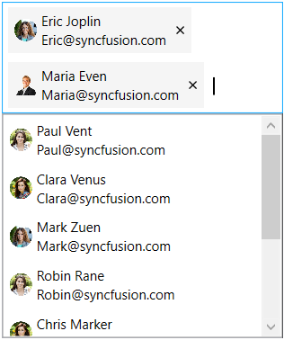 Customize Token Content Using TokenItemTemplate