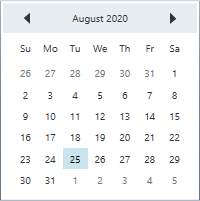 Date selected programmatically from the CalendarEdit