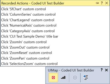 Coded UI support in WPF SfChart