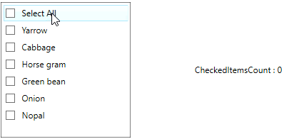 CheckListBox with checked items count