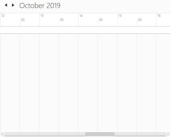 WPF Scheduler timeline view 24 hours