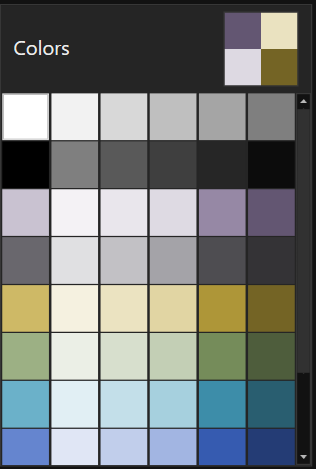 Setting theme to WPF ColorPalette