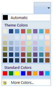 ColorPickerPalette selected a transparent color programmatically
