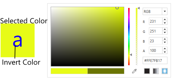 WPF ColorPicker InvertColor