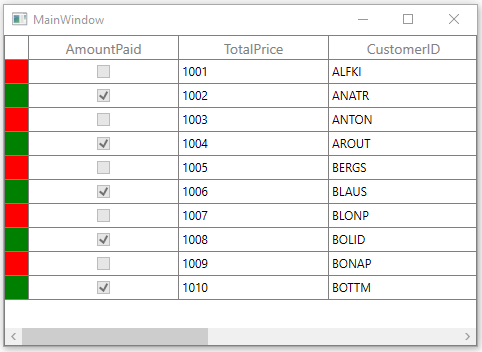 Customizing Row Header Cell Style in WPF DataGrid
