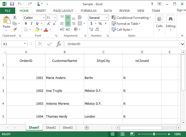Customizing Cell Values while Exporting to Excel in WPF DataGrid
