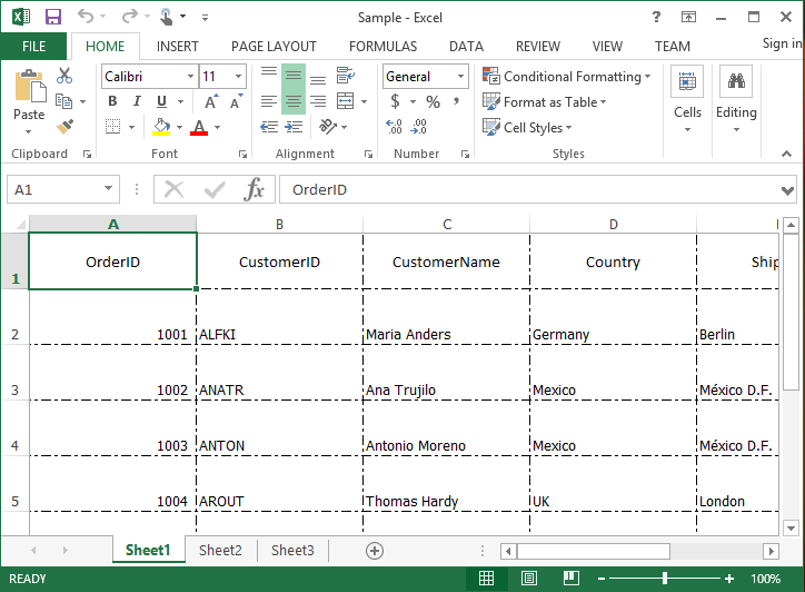 Changing Border Style in Exported Excel for WPF DataGrid