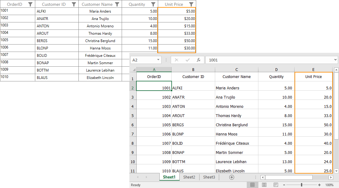 Formatting the Column while Exporting to Excel in WPF DataGrid