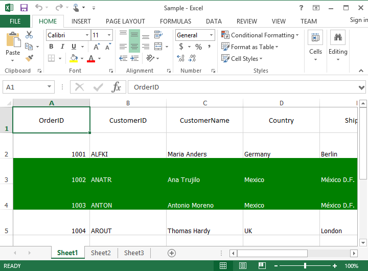 Customizing Row Style based on Data while Exporting to Excel in WPF DataGrid
