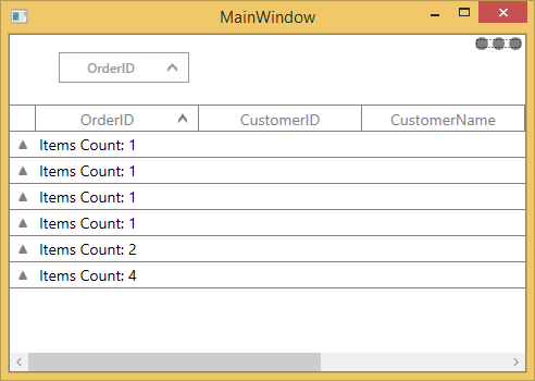 Displaying Grouping in WPF DataGrid using Custom Group Comparer