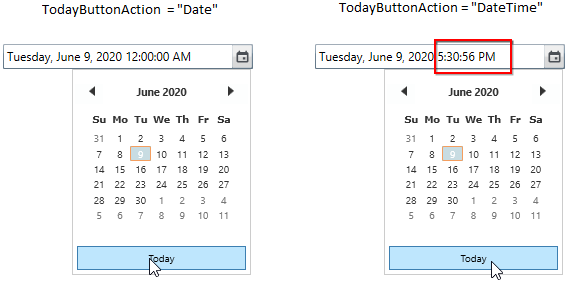 Select today date with time in DateTimeEdit