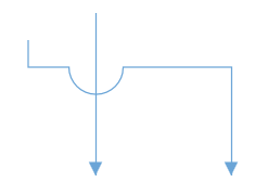 WPF Diagram Connector Bridging Direction