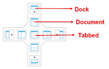 WPF Docking Dock Hints 8 Functionality