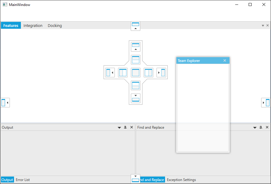 WPF Docking DragProvider with all Dock Hints