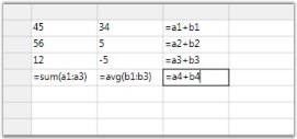 Sample formula library usage
