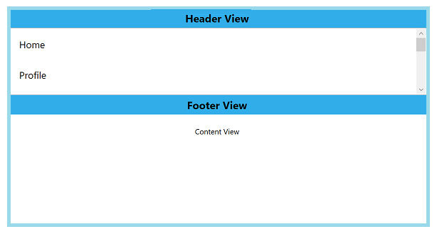 WPF NavigationDrawer shows in Top Position