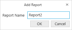 Add report dialog