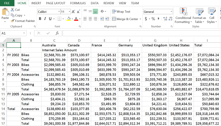 WPF OLAPGrid report export to CSV